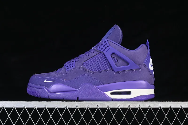 All categories Air Jordan Jordan series basketball shoes Air Jordan 4 Nigel Sylvester x Air Jordan 4 Retro "Purple" AJ4 Joe 4 joint blue brick HF4340-500